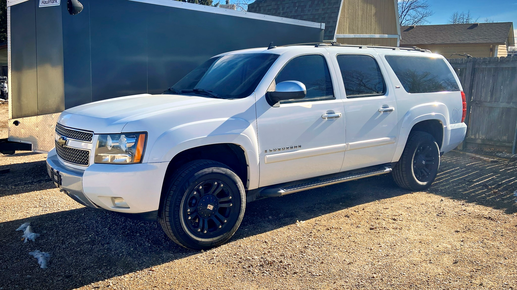 Donated car - a 2007 Chevy Suburban with 230K miles.
