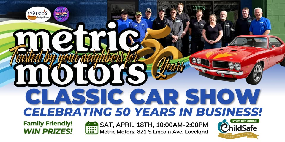 Metric Motors celebrates 50 years in business!