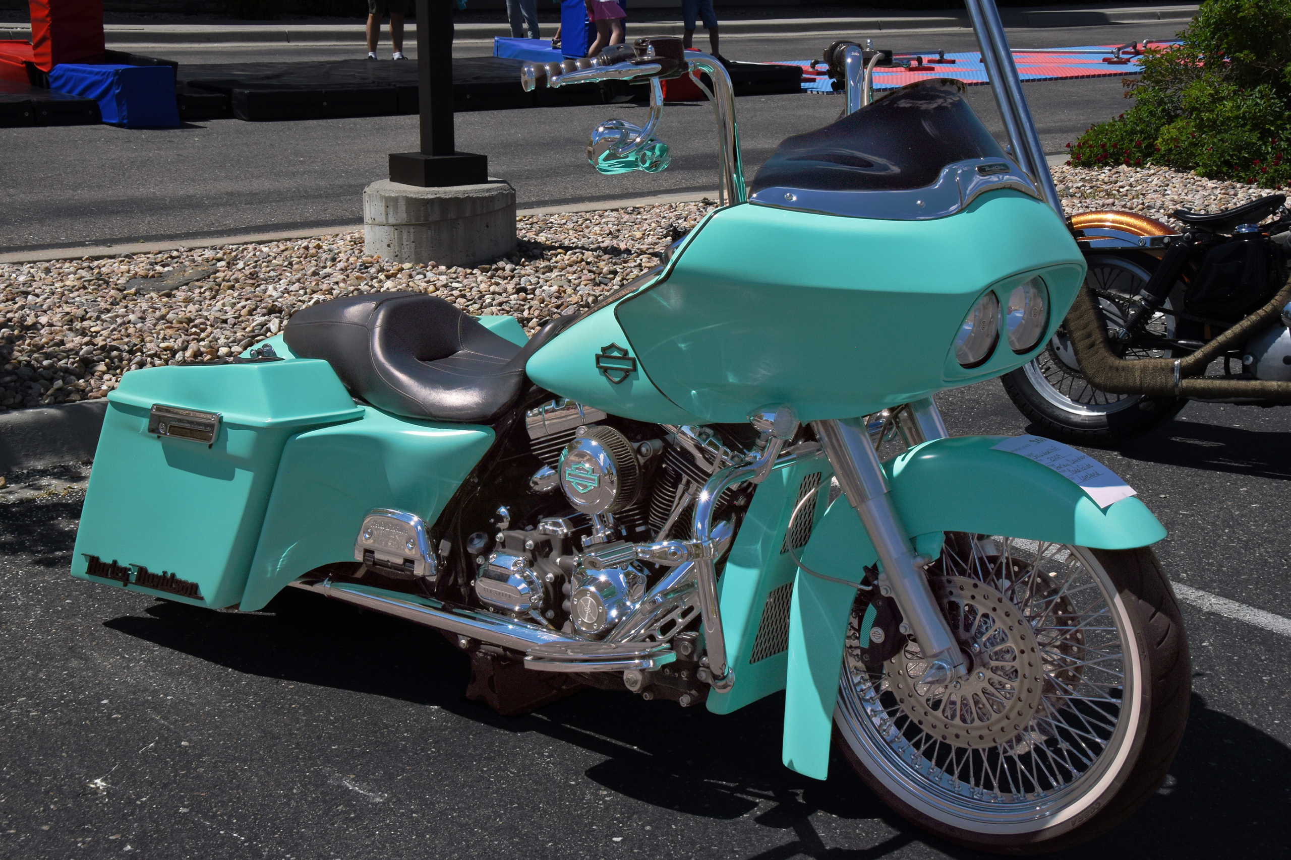 Fancy motorcycle