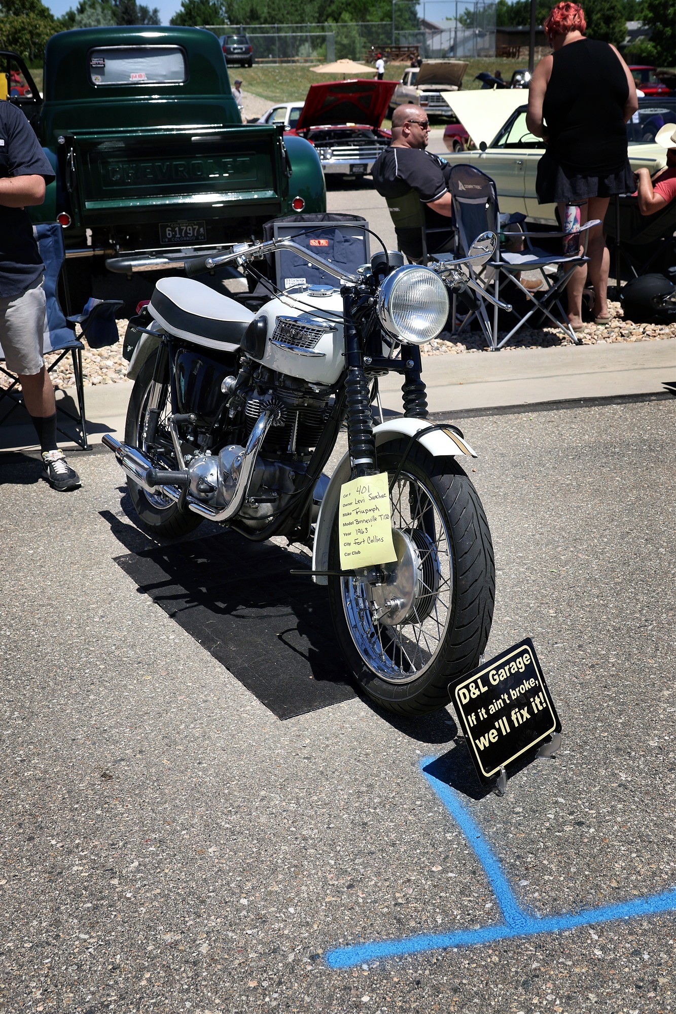 Levi Sanchez's 1963 Triumph Bonneville T120