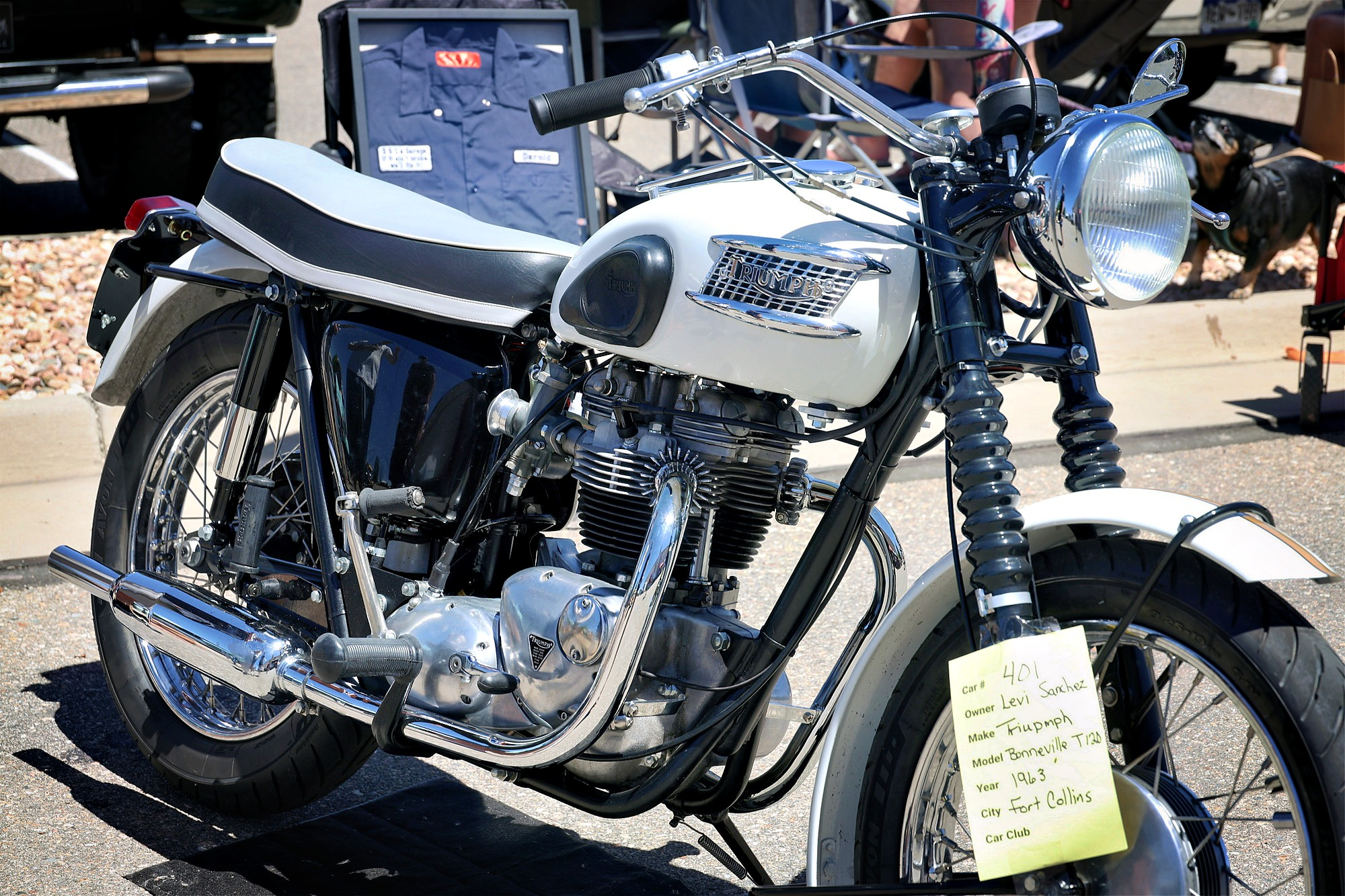 Levi Sanchez's 1963 Triumph Bonneville T120