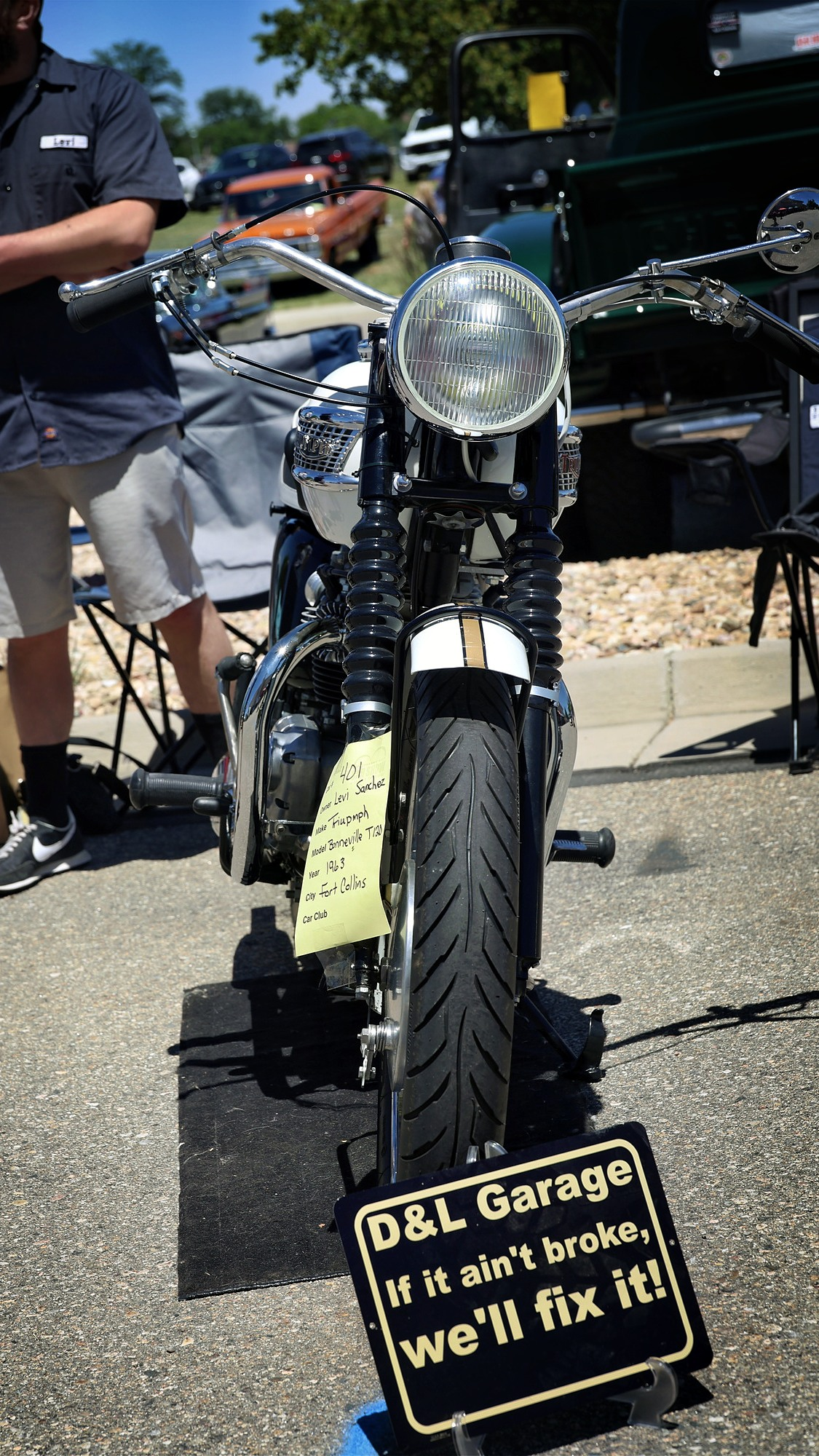 Levi Sanchez's 1963 Triumph Bonneville T120