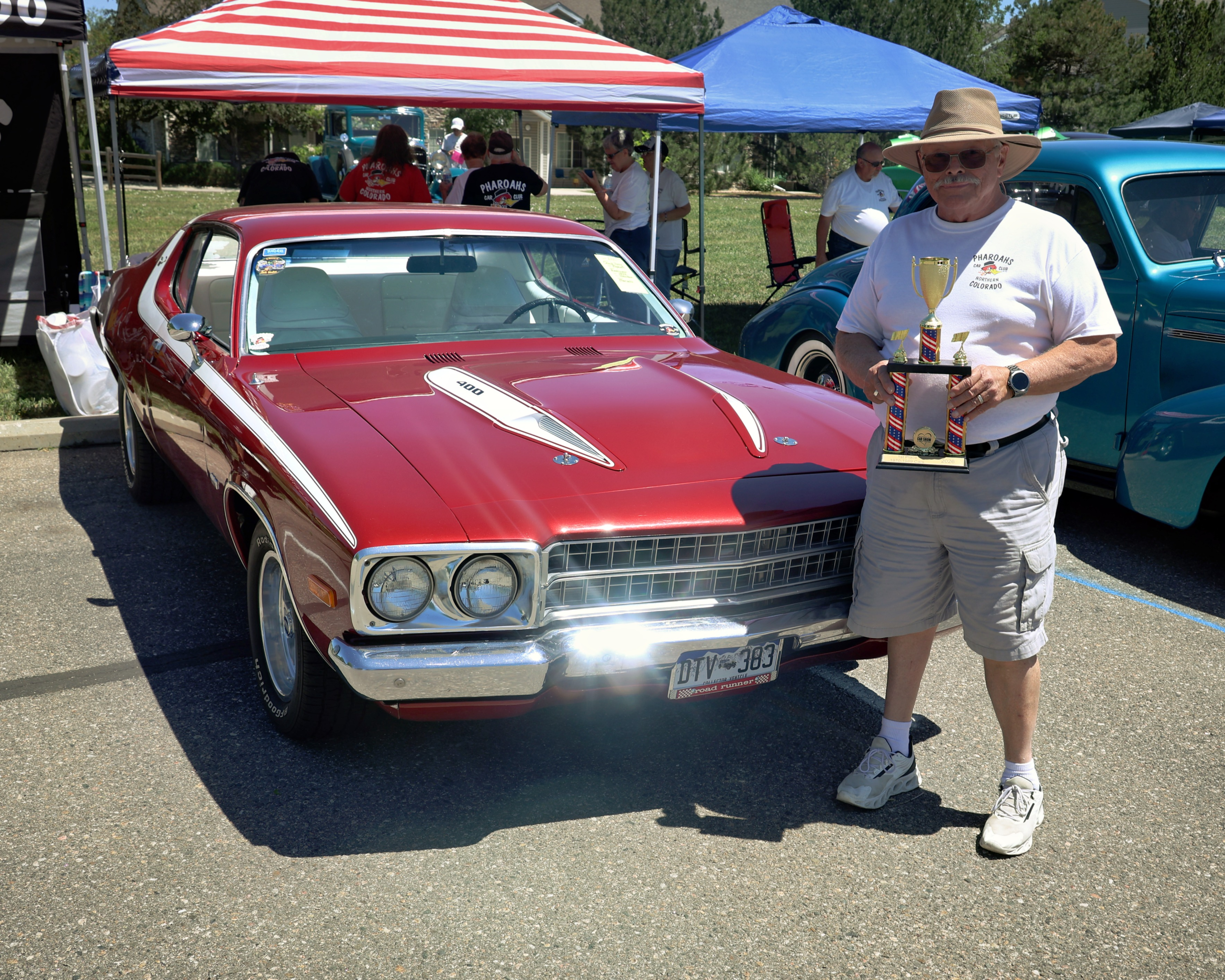 Chuck Perry and his 1973 Plymouth Road Runner