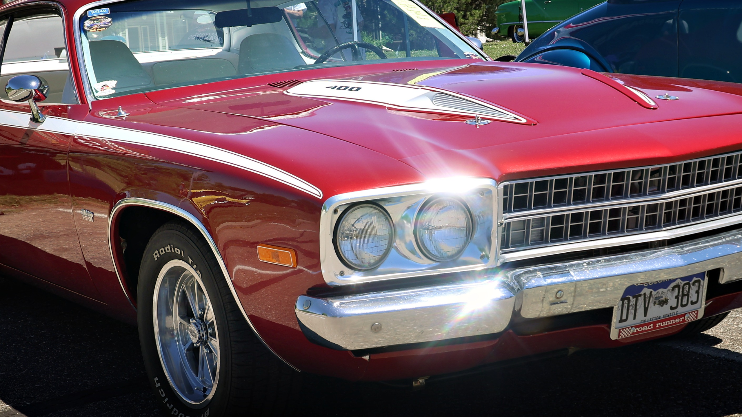 Chuck Perry and his 1973 Plymouth Road Runner