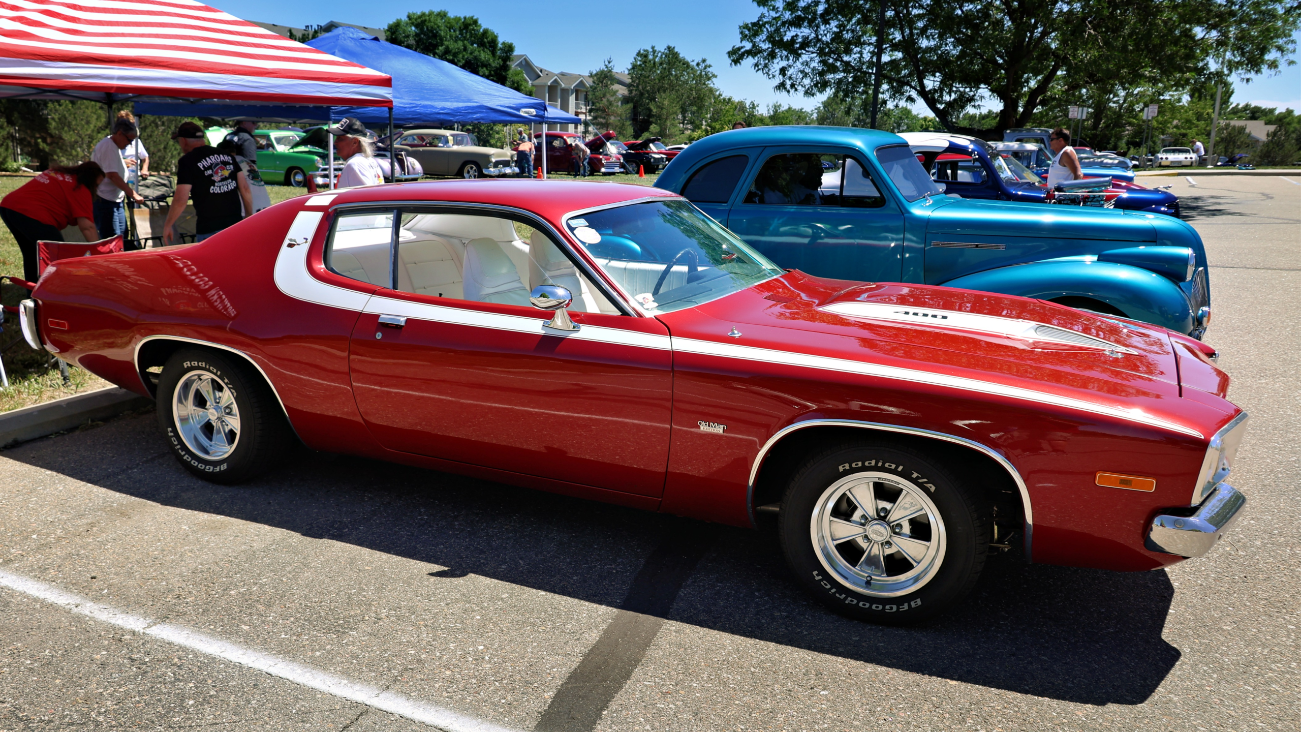 Chuck Perry and his 1973 Plymouth Road Runner