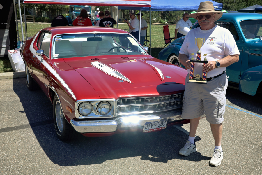 Chuck Perry and his 1973 Plymouth Road Runner