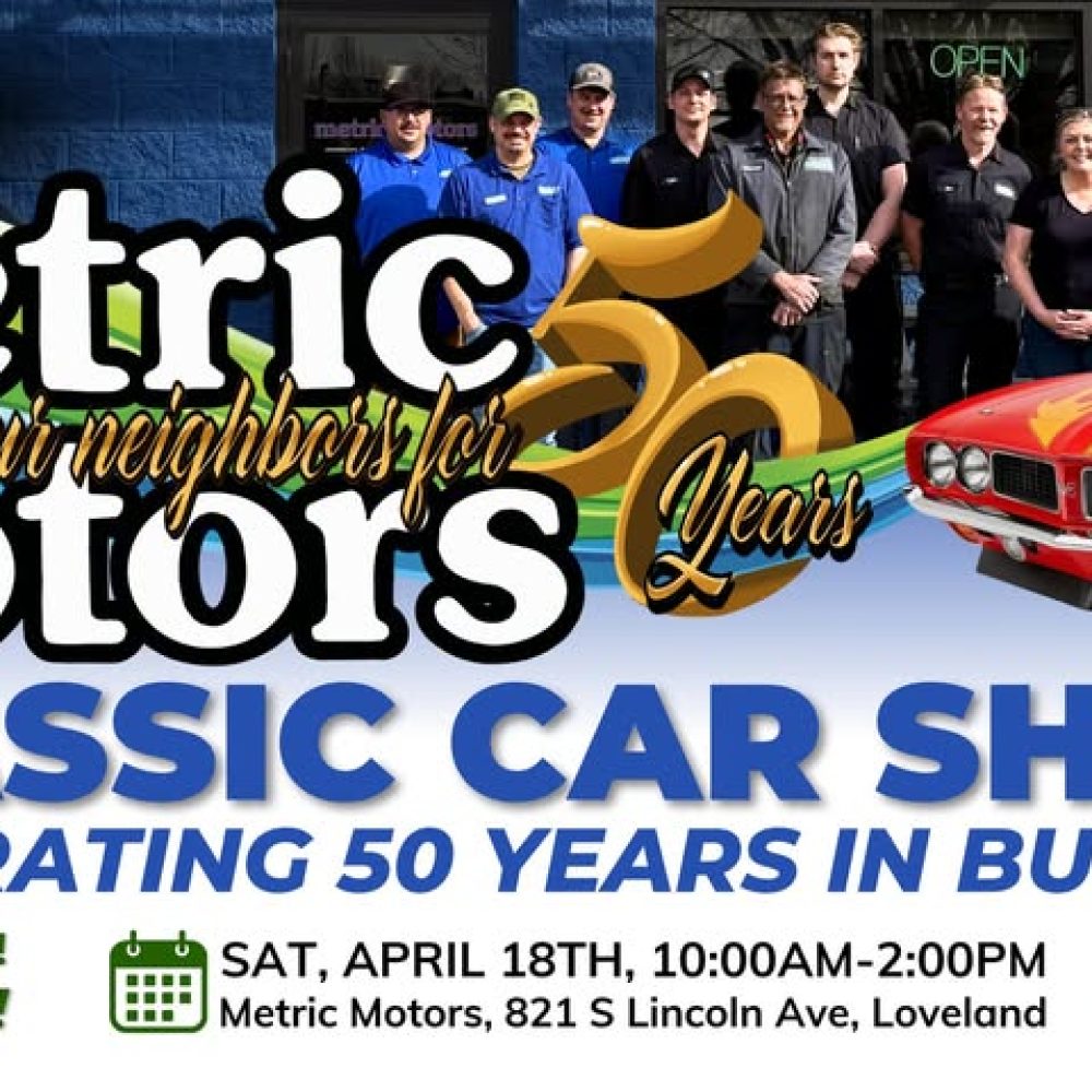Metric Motors celebrates 50 years in business!