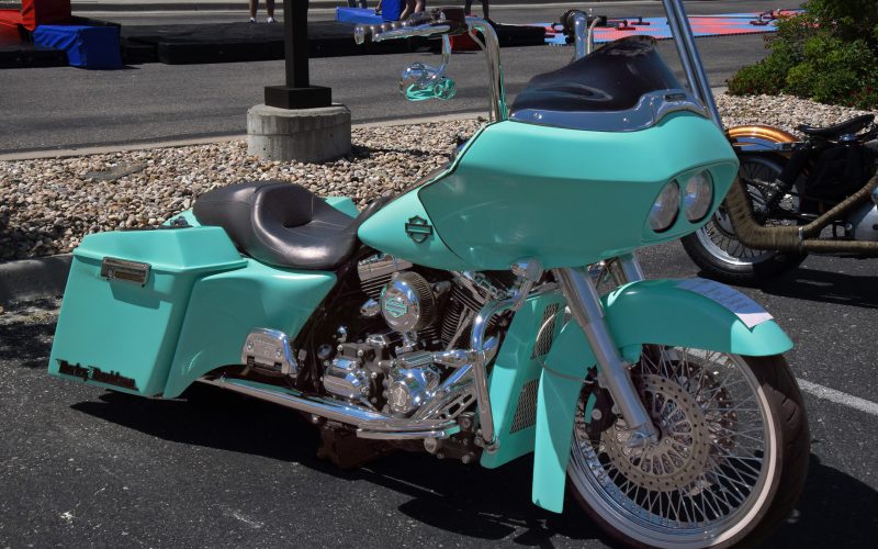 Fancy motorcycle