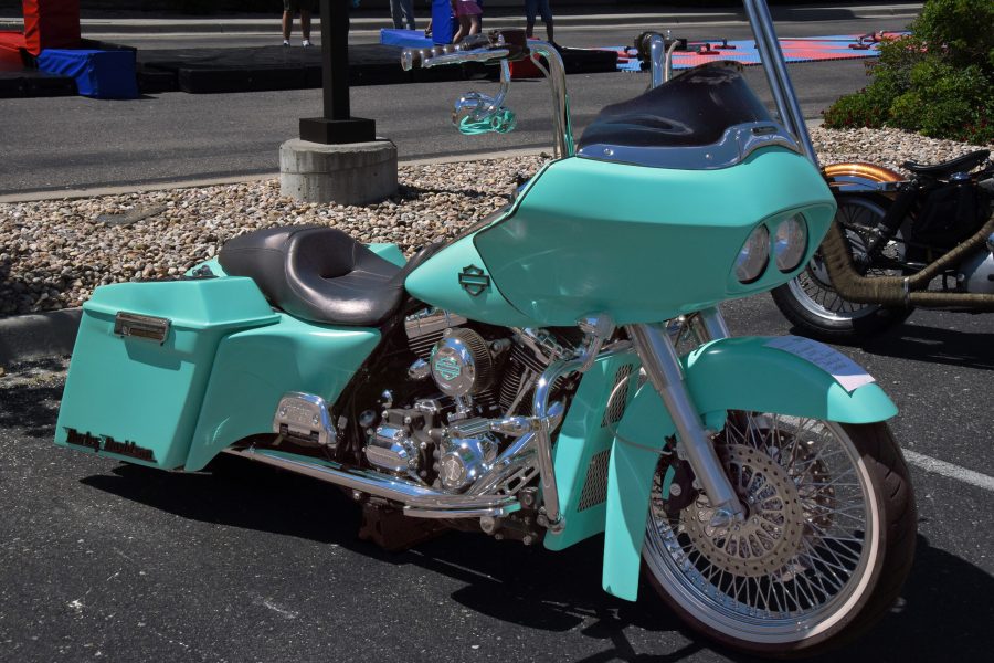 Fancy motorcycle