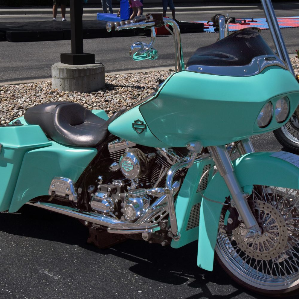 Fancy motorcycle